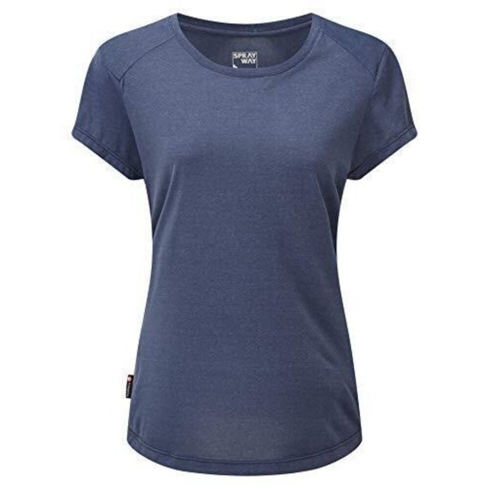 Sprayway Womens Cluaran Tee, Blue Size 10